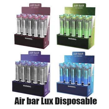 Newest Air Bar Lux Disposable vape 1000 puffs 650mah Battery 3.5ml Vape Pods 1000 puffs vape Pen Starter Kit vs puff plus